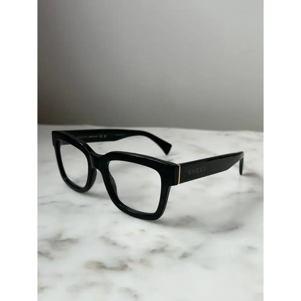 NEW Gucci GG1138O Black Eyeglasses Frames Unisex